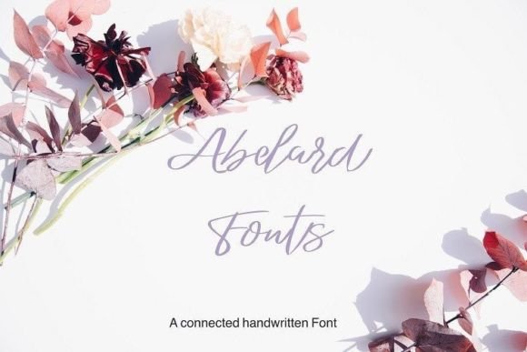 Abelard: A Slanted Script Font for Expressive Campaign Graphics