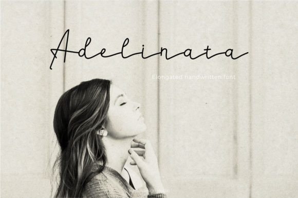 Adelinata: Elegant Script Font for Luxury Branding