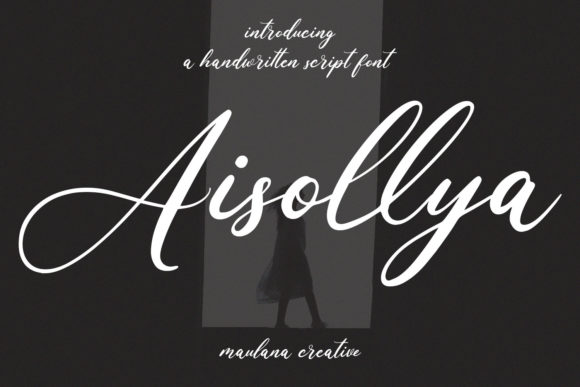 Aisollya Script Font for Small Business Branding