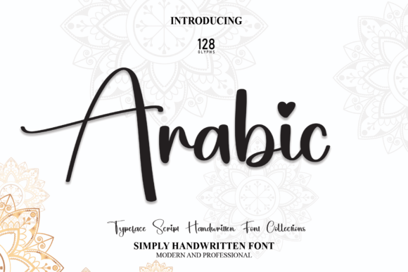 Arabic: A Sweet Cursive Handwritten Font for Editorial Warmth