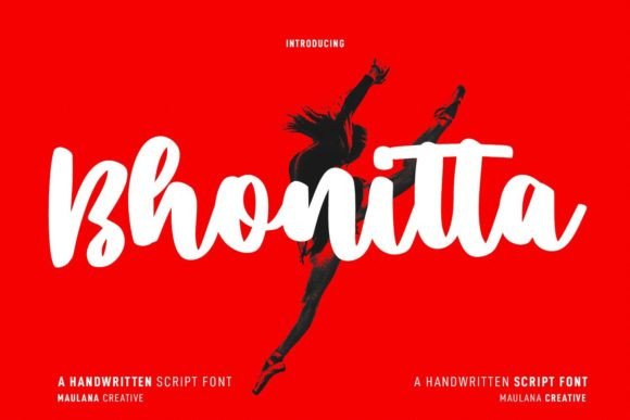 Bhonitta: A Joyful Script Handwritten Font for Campaign Design