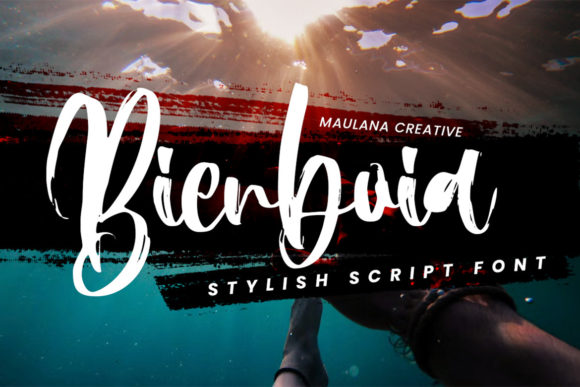 Bienboia: A Free-Flowing Script Handwritten Font for Digital Branding