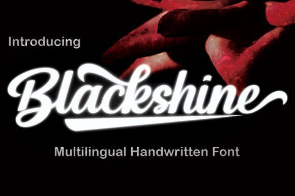 Blackshine: An Elegant Script Handwritten Font for Modern Branding