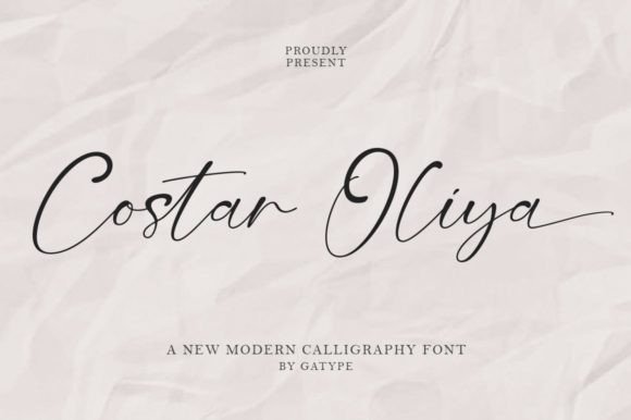 Costar Oliya: A Script Handwritten Font That Makes Your Campaigns Instantly Recognizable