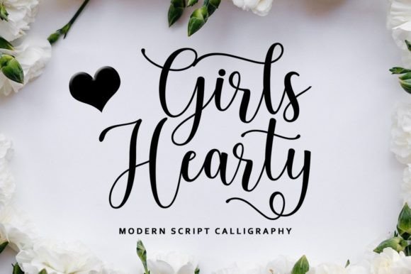 Girls Hearty: A Modern Script Handwritten Font for Scroll-Stopping Brand Content