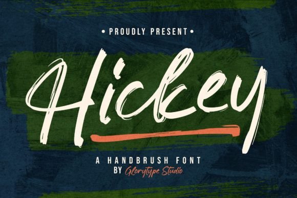 Hickey: A Handwritten Brush Script Font for Real Branding