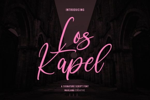 Los Kapel: A Casual Script Font That Elevates Real Small Business Branding