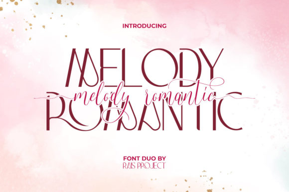 Melody Romantic Font for Elegant Campaign Design