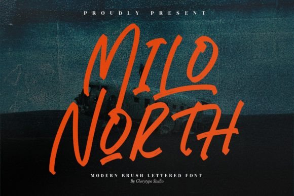 Milo North: A Modern Brush Lettered Font for Real Branding