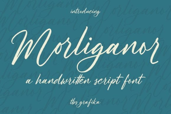 Morliganor Script Font for Professional Branding