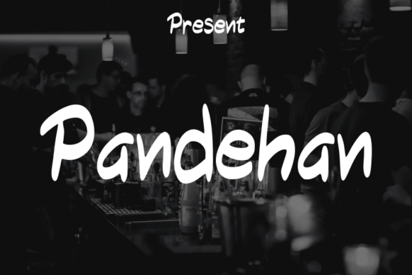 Pandehan Script Typeface for Elegant Editorial Design