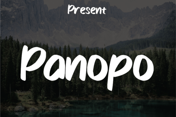 Panopo: A Modern Script Typeface for Editorial Elegance