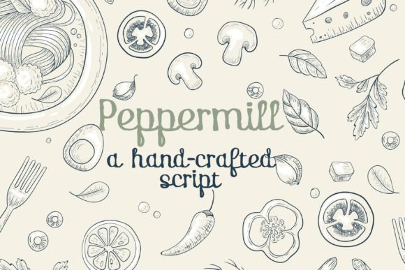 Peppermill: A Fun and Friendly Handwritten Font for Real Branding