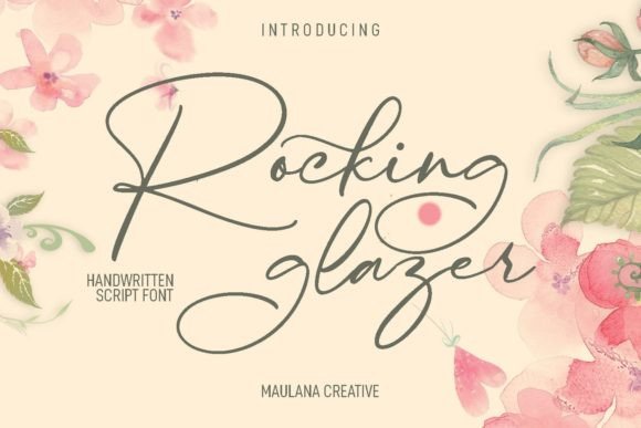 Rocking Glazer: A Script Handwritten Font for Memorable Branding