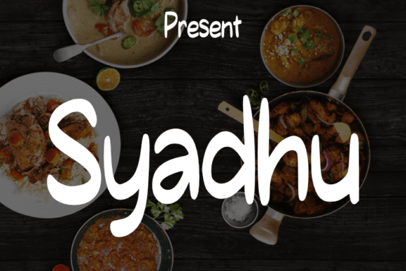 Syadhu Script Typeface for Elegant Branding
